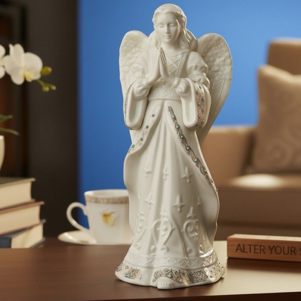 Lenox 1996 China Jewels Collection ANGEL OF LOVE Figurine – Vintage Porcelain